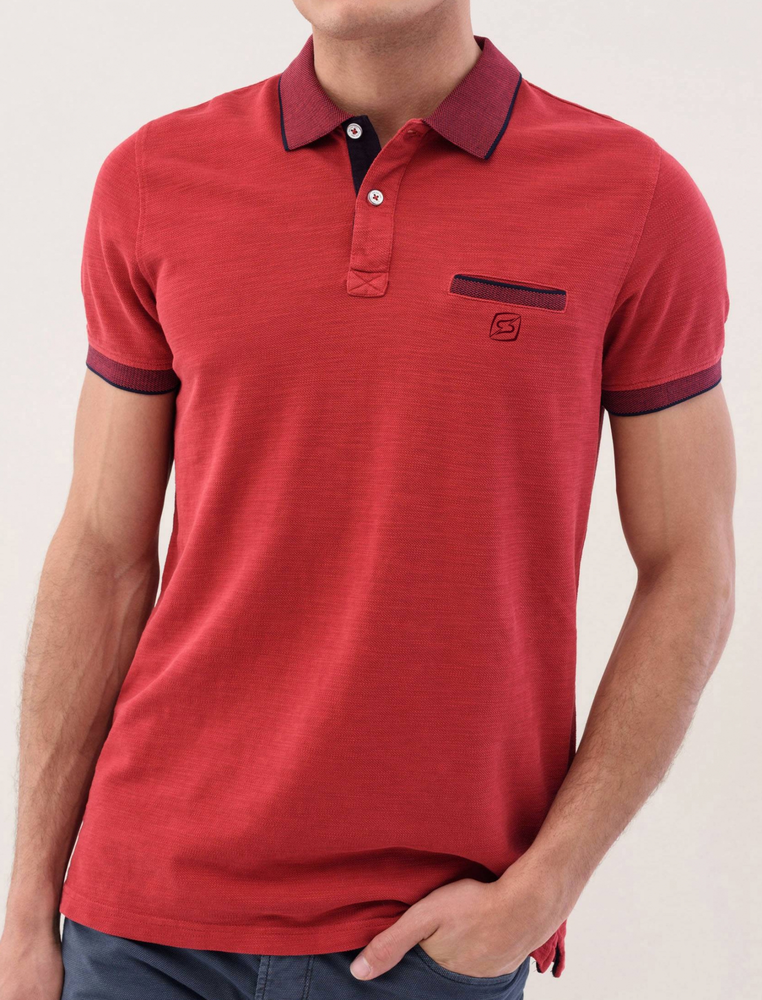 Polo Shirt with Pocket