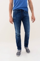 WOVEN JEANS WITH POCKET