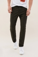 SLENDER PANTS IN COLOURED FABRIC