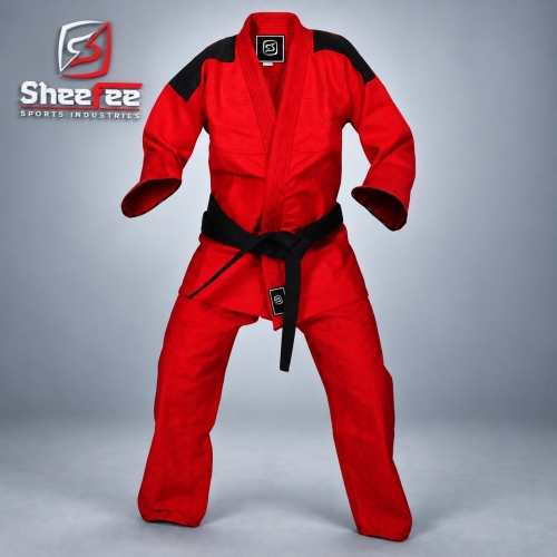 Custom BJJ Gi – Red Premium Wholesale Jiu-Jitsu Uniforms