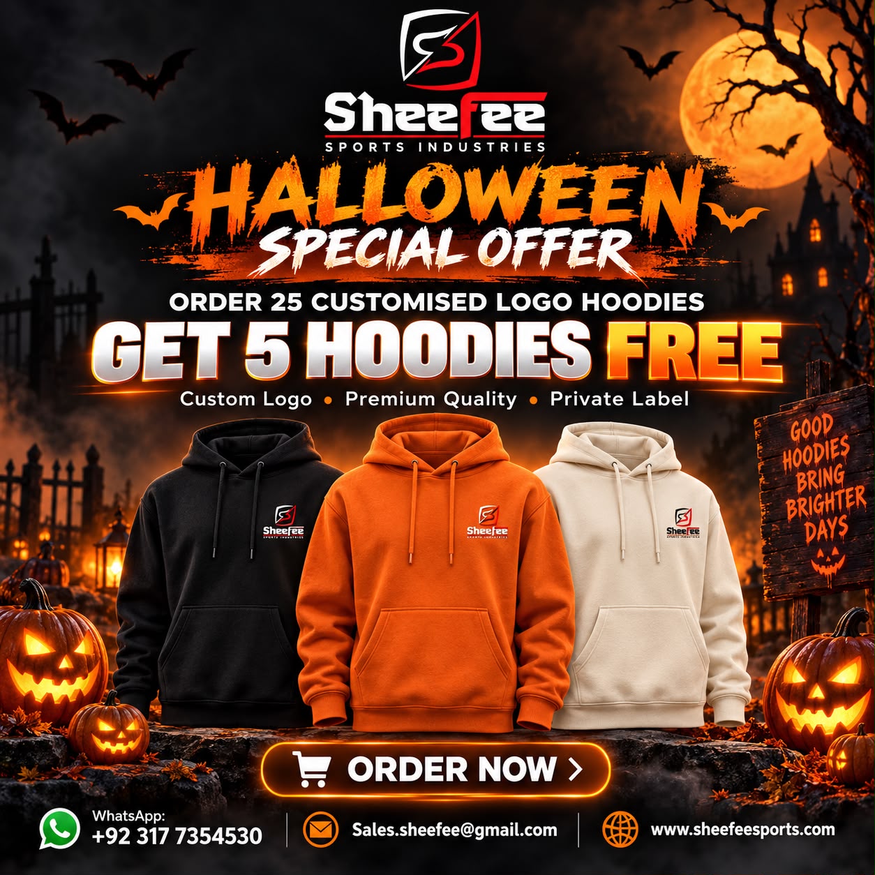 Halloween Special Offer Hoodies